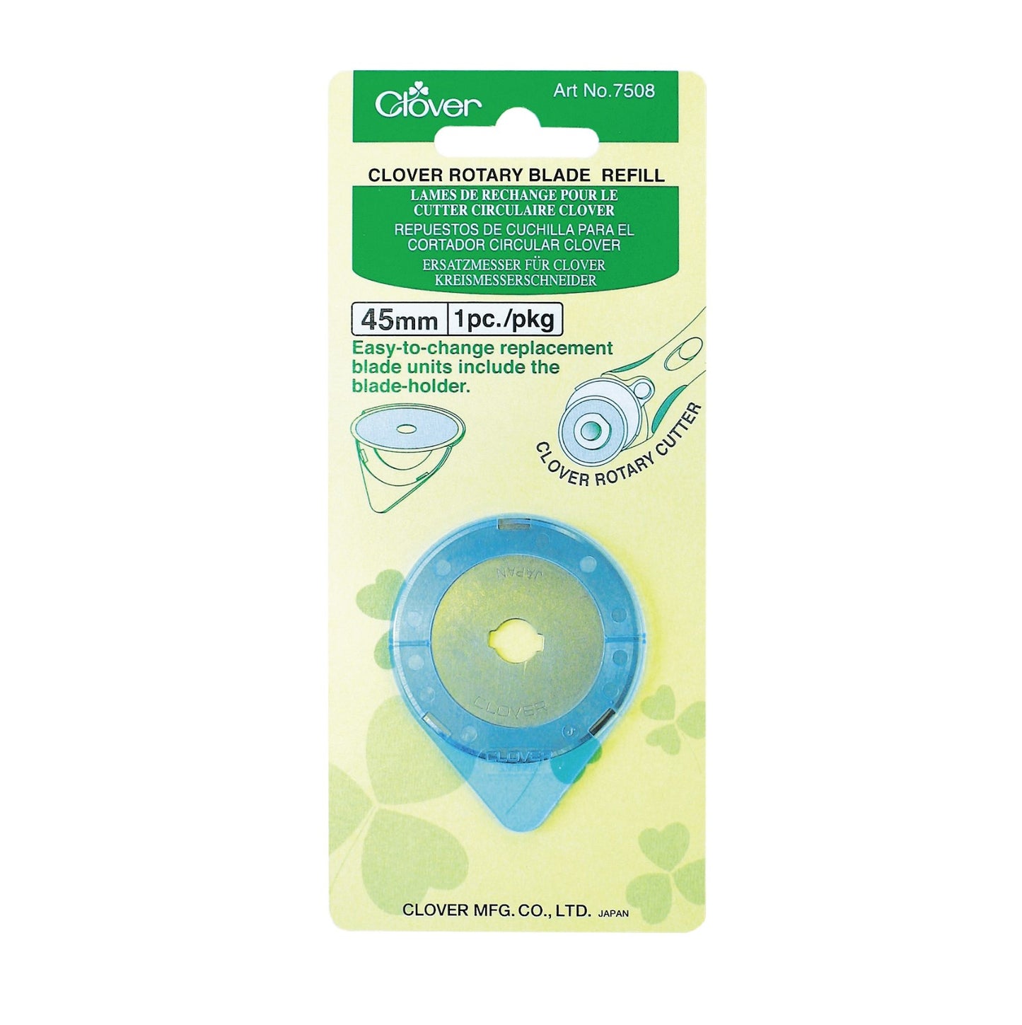 Clover rulleskære refill 45 mm