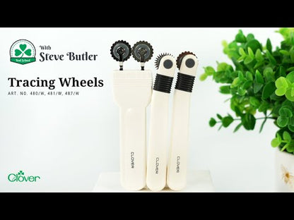Mønster sporehjul Clover med stumpe kanter