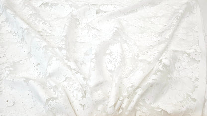 Blomstret Jacquard Polyester