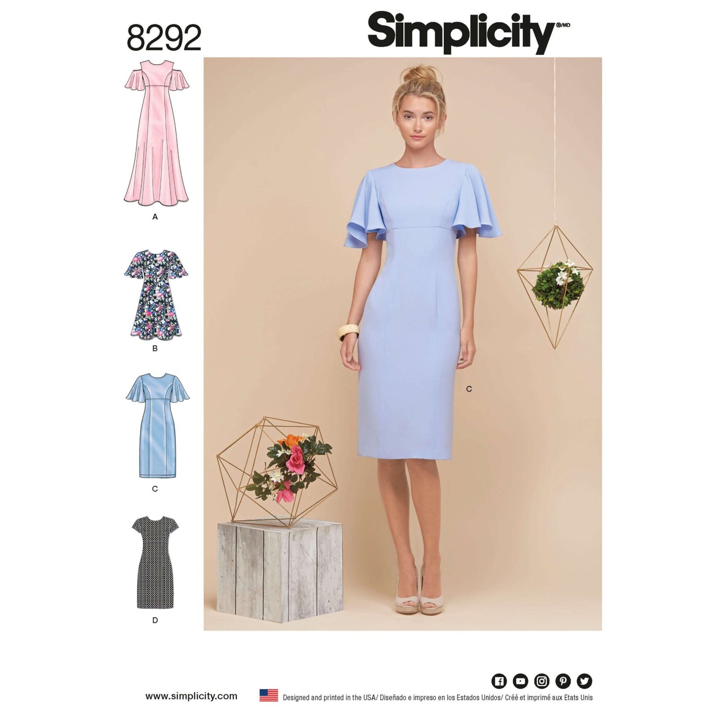 Simplicity Symønster - 8292
