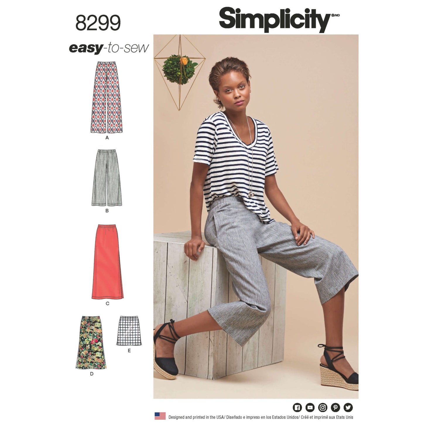 Simplicity Symønster - 8299